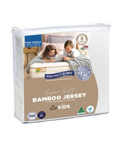 Eco Kids Bamboo Mattress Protector King Single